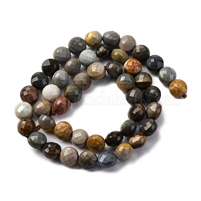 Океан Природный яшмы бисер нитей G-C179-A09-03-1