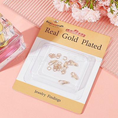 6 шт. латунные поворотные карабины DIY-BBC0001-53-1