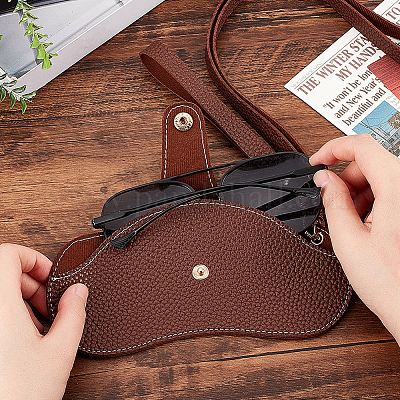 Футляры для очков из искусственной кожи AJEW-WH0248-241D-1