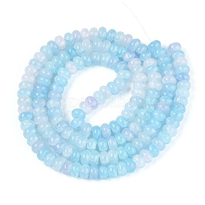 Стеклянные бусины GLAA-N059-5x8mm-07-1