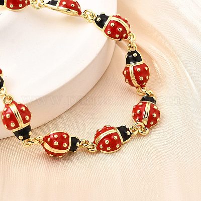 Браслеты из латуни для женщин BJEW-C107-02G-1