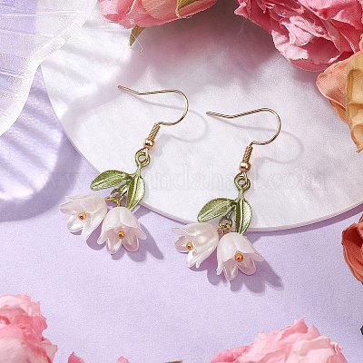 Серьги-подвески из нержавеющей стали 304 EJEW-JE06270-1