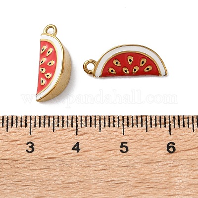 Подвески из нержавеющей стали 304 с эмалью STAS-B100-06G-08-1