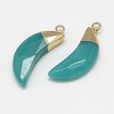 Натурального белого нефрита подвески&nbsp;G-Q494-80E-1