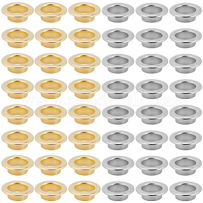 200 шт. 2-цветная железная фурнитура для люверсов&nbsp;IFIN-GF0001-59C-1