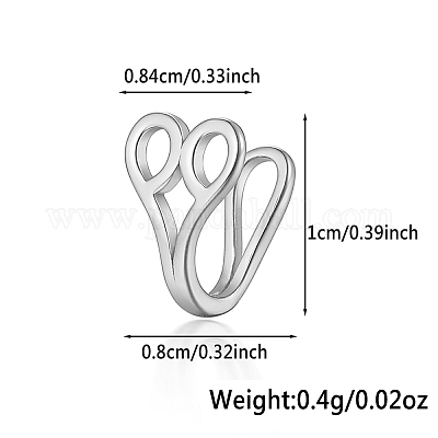 S925 серебряное сердце корона крест луна зажим для носа модные украшения&nbsp;VW3837-2-1