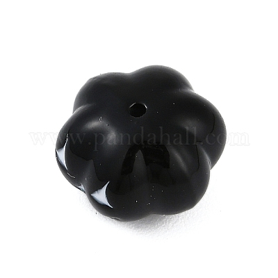 Тема Хэллоуина окрашенные распылением бусины из сплава PALLOY-D029-03H-RS-1