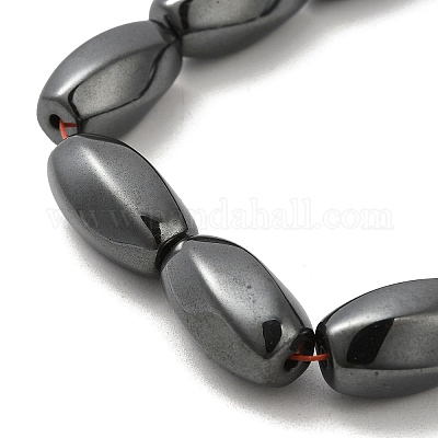 Немагнитные синтетический гематит бисер пряди G-P518-04A-1