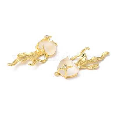 Подвески из искусственного желе из смолы RESI-P026-01G-1