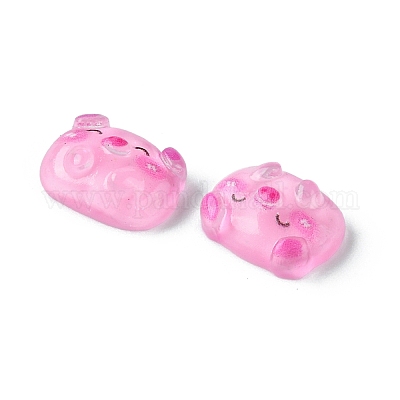 Кабошоны из полупрозрачной смолы RESI-E039-02-1