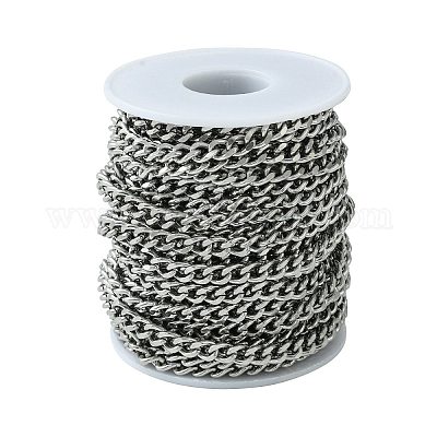 Устойчивые к потускнению кубинские звенья из нержавеющей стали 304 CHS-L015-12-1