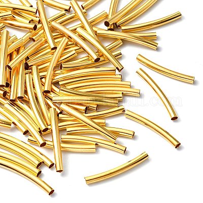 100шт латунные бусины KK-YW0001-62G-1