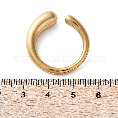 Ионное покрытие (ip) манжетные кольца из нержавеющей стали 304 RJEW-R133-011G-1