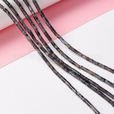 Натуральные нити бус из ларвикита G-A201-B01-1