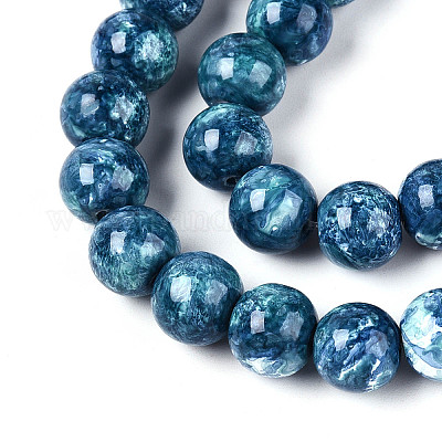 Выпечка краска бисер пряди DGLA-N016-10mm-10-1