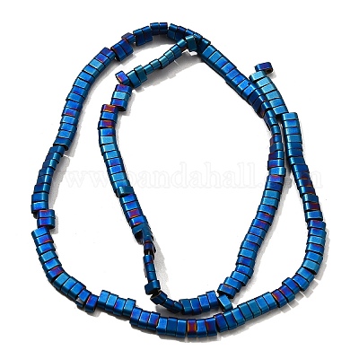 Нити синтетических немагнитных гематитовых бусин с 2 отверстием G-L613-A01-01-1