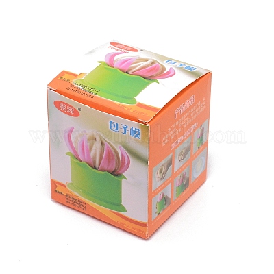 Молды для изготовления булочек из полипропилена в форме цветка DIY-WH0260-95-1