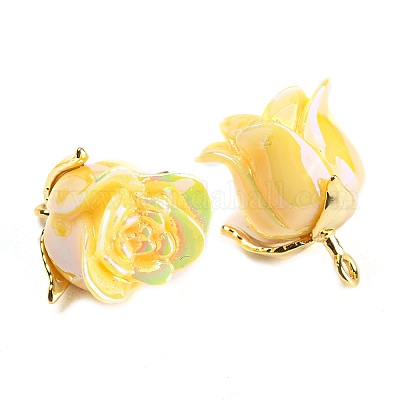 Подвески из непрозрачной смолы RESI-K031-05A-G-1