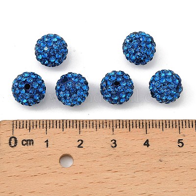 Бусины с класс А стразами RB-B026-29-1