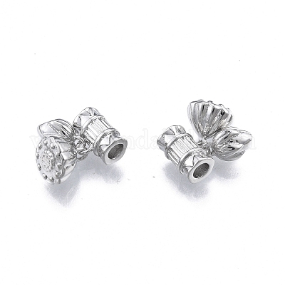 Подвески из латуни с покрытием из стручков и бутонов лотоса KK-G437-01P-1