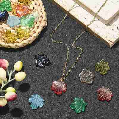 100шт стеклянные подвески GLAA-CJ0002-33-1