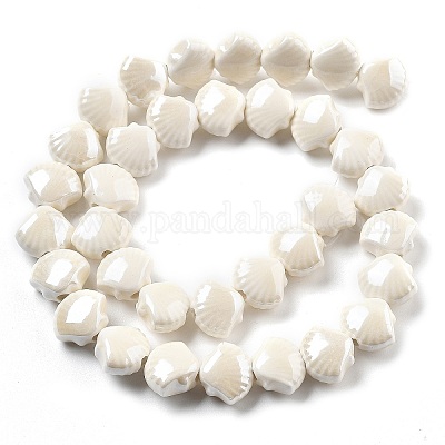 Фарфоровые бусины ручной работы PORC-Q002-01O-1