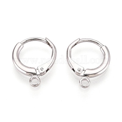 925 серебряная серьга с обручем STER-N016-59P-1