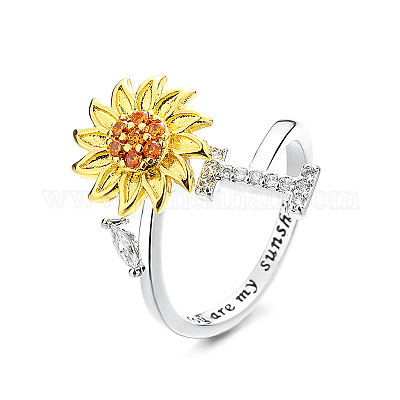 Регулируемые вращающиеся манжеты из латуни со стразами FS-WG5B177-09-1