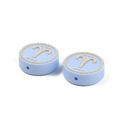 Фокальные бусины из пищевого силикона SIL-Z021-02K-1