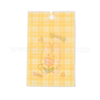 Прямоугольные пластиковые пакеты с застежкой-молнией OPP-T003-01A-1