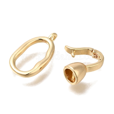 Латунь раз по сравнению с застежками KK-Q001-20G-1