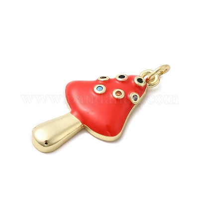 Латунные микро проложить кубического циркония подвески KK-A278-03G-02-1