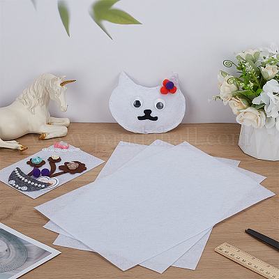 Прямоугольная ткань с вышивкой из ткани без ткани DIY-WH0558-04B-1