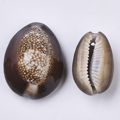 Подвески из натуральной каури&nbsp;SSHEL-N034-24-1