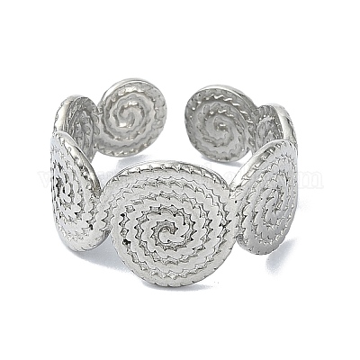 Кольца-манжеты из нержавеющей стали 304 RJEW-M019-49P-1