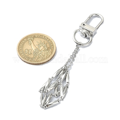 Подвесной держатель для камня из нержавеющей стали 304 HJEW-JM01534-01-1