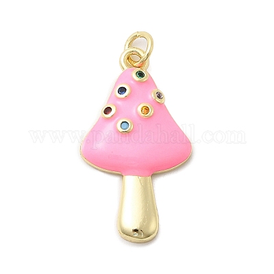 Латунные микро проложить кубического циркония подвески KK-A278-03G-01-1