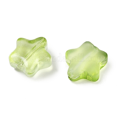 Прозрачные бусины из матового стекла X2-GLAA-NH0003-01E-1