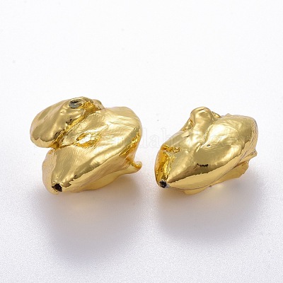 Натуральный жемчуг в стиле барокко PEAR-E014-05-1