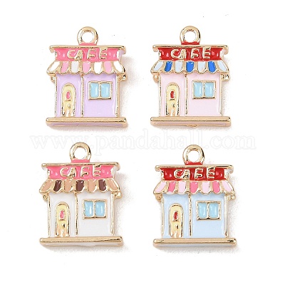 Подвески из эмали и сплава&nbsp;ENAM-A012-14G-1