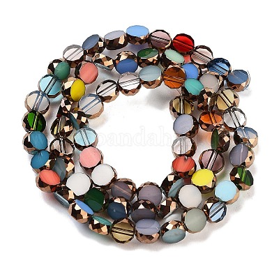 Стеклянные бусины GLAA-H032-04A-1