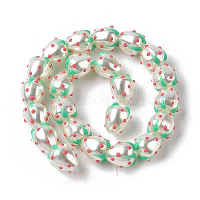 Запекаемые стеклянные бусины LAMP-Z014-02E-1