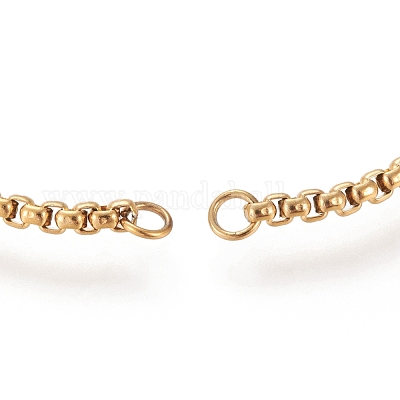 Регулируемый слайдер из нержавеющей стали 304/изготовление браслетов-боло X-STAS-I153-02G-1