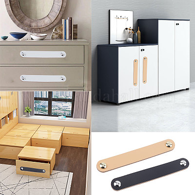 Дверные ручки из искусственной кожи FIND-WH0052-51B-1