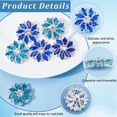 8 шт. 2-х цветные латунные пуговицы с тремя отверстиями на ножке BUTT-GF0003-57B-1