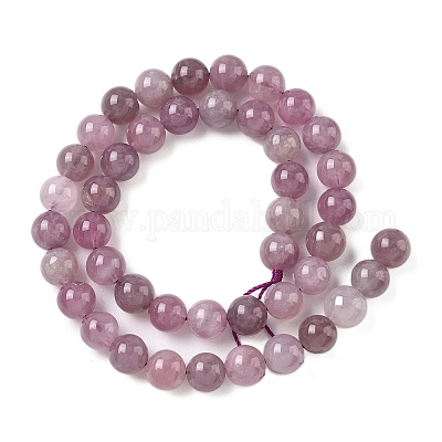 Природного розового кварца нитей бисера G-Z115-C02-8mm-1