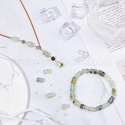 2 нити натуральных бусин пренита нити G-FH0002-37-1