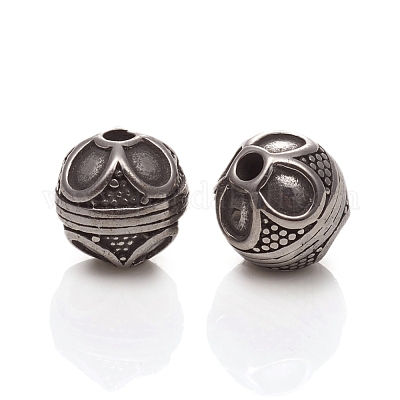 Бусины из нержавеющей стали 304 STAS-I134-10AS-1