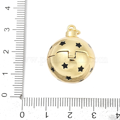 Латунные микропроволочные кубические циркониевые медальоны KK-H203-13G-02-1