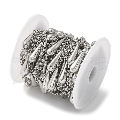 Цепи каплевидной формы из нержавеющей стали 304 CHS-Z004-08P-1